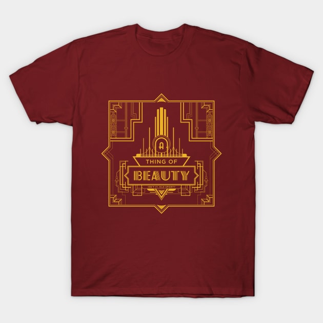 A Thing of Beauty T-Shirt by chriskirknielsen